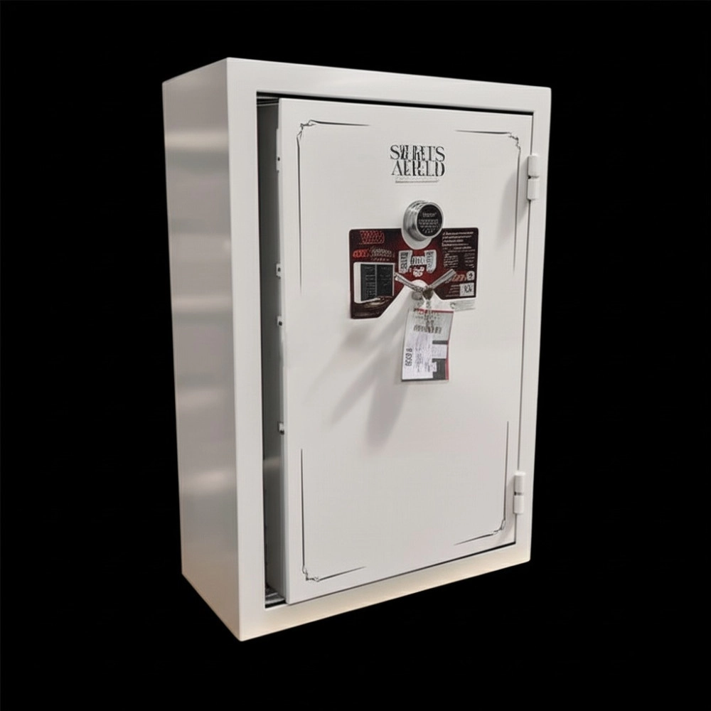 Sports Afield Preserve 40 + 8 Gloss White Gun Safe 75-Minute Fire And Waterproof SA5940P-GW