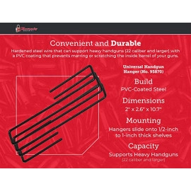 Hornady Universal Handgun Hangers, 4PK - 95870