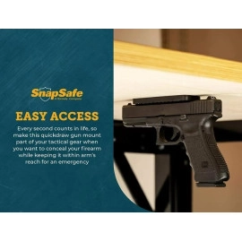 SnapSafe Magnetic Gun or Accessory Mount - 75912