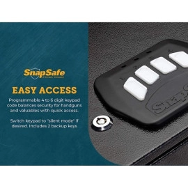 SnapSafe One Gun Keypad Vault - 75433