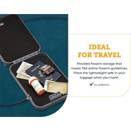 Snapsafe Treklite Lock Box with TSA Combination Lock X-Large - 75241