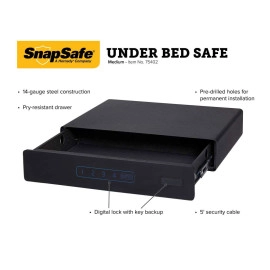SnapSafe Under Bed Safe Medium 75402